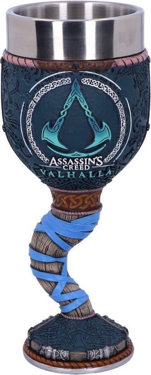 Nemesis now - assassin's creed valhalla - wijnglas kelk - meerkleurig
