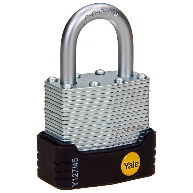 Yale 1060490 - hangslot protector 45mm gelamineerd | 3 stuks