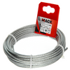 Mack 1015814 - verzinkte staalkabel 6x7 10m 3mm wll 100 kg din en 12385-4 | 5 stuks