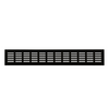 Renson 1059784 - strip 381 80 500 ral 8022 | 2 stuks