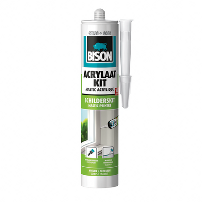 Bison 1029598 - b acrylaatkit grijs 310ml | 3 stuks