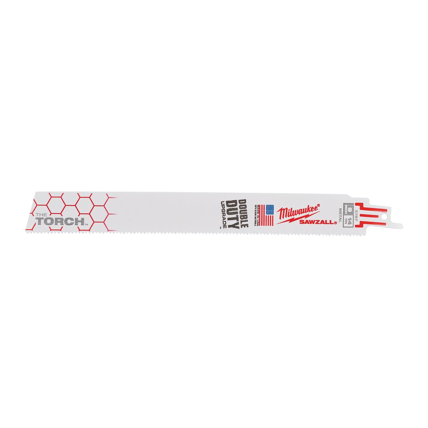 Ty milwaukee heavy du torch™ reciprozaagblad | torch 230mm x 14 tpi | 5 pc - 48475787