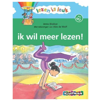 Uitgeverij kluitman lezen is leuk - ik wil meer lezen! avi-m3