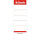 Esselte rugetiket insteek 15,8x5cm wit