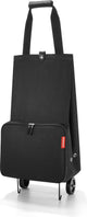 Reisenthel foldabletrolley boodschappentrolley - opvouwbaar - polyester - 30l - zwart
