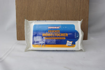 Sobomat vochtige meubeldoekjes 20st