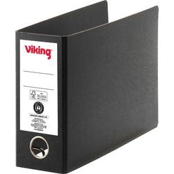 Ordner viking karton a5 liggend 8cm zwart