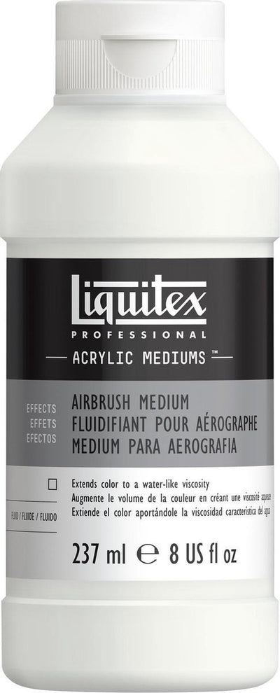 Liquitex 5908 professional airbrush medium 237 ml – acryl additief, verdunner airbrush verf