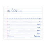 Deltas mijn oefenschrift schrijven (voor linkshandigen) - afbeelding 3