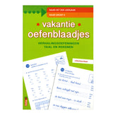 Deltas vakantie oefenblaadjes naar groep 4 - afbeelding 1