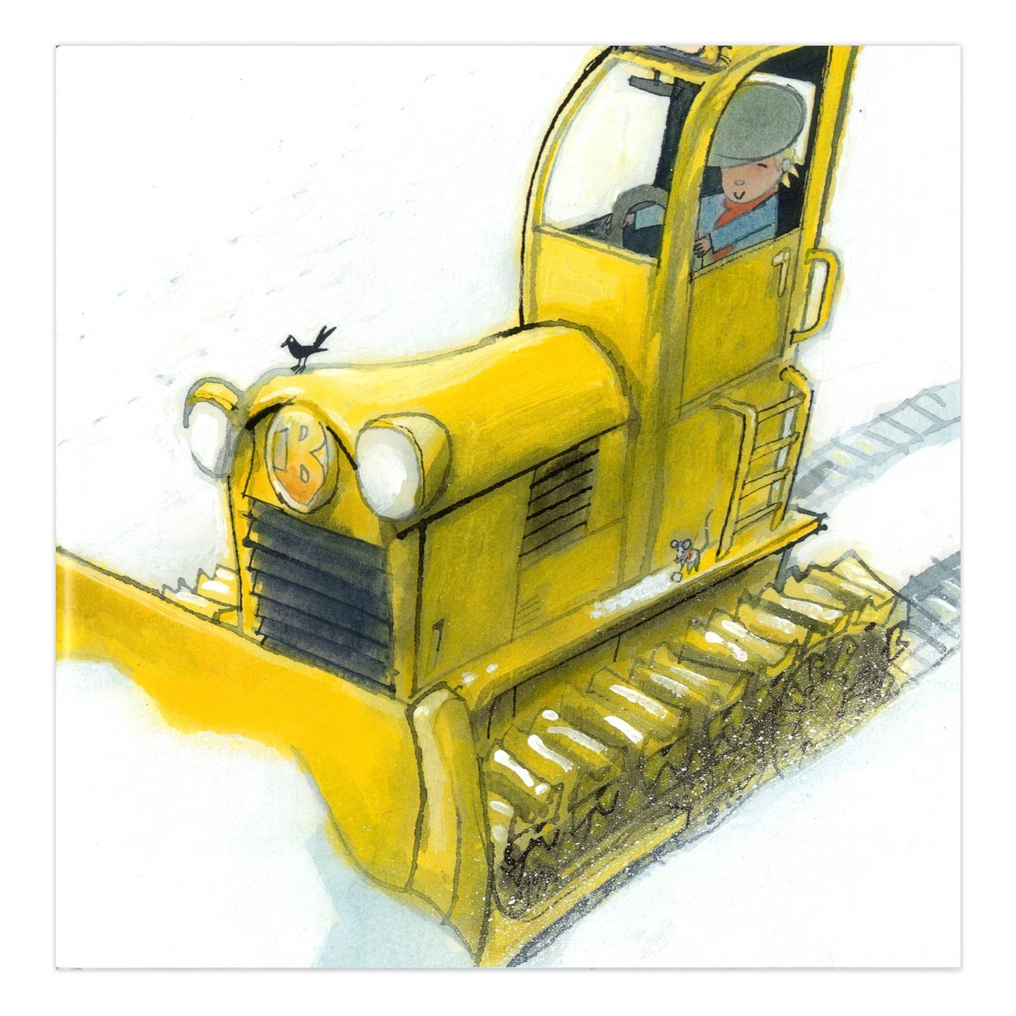 Gottmer uitgevers groep boer boris in de sneeuw. 3+