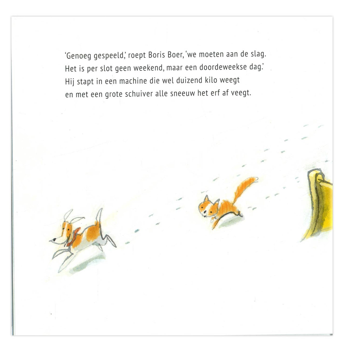 Gottmer uitgevers groep boer boris in de sneeuw. 3+