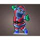 Lumineo infiity lights kerstman 41x60cm