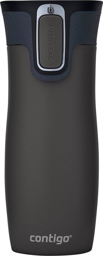 Contigo west loop autoseal thermosbeker, isoleerbeker, 470 ml | gunmetal