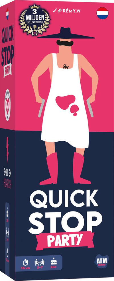 Atm gaming quickstop party - nederlands kaartspel - partyspel