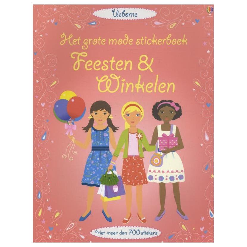 Wins holland grote mode stickerboek - feesten winkelen (700 stickers)