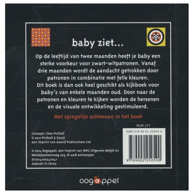 Centraal boekhuis kijkboek met spiegeltje (0-6 maanden)