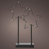 Lumineo ster led op standaard metaal h34cm