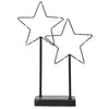 Lumineo ster led op standaard metaal h34cm