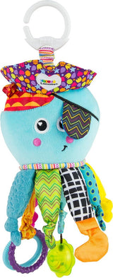 Lamaze kapitein kalamari - grijp- en bijtspeelgoed - educatief babyspeelgoed - knuffel - spelen en ontdekken - afbeelding 1