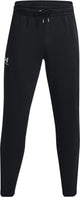 Under armour ua icon fleece jogger-blk heren sportbroek - zwart - wit