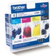Inkjetcartridge brother lc980bndl zwart cyaan magenta geel