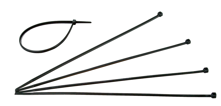 Kopp 1045965 - kabelbinder 300x4,8mm zwart 50st | 5 stuks