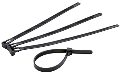 Kopp 1045960 - kabelbinder 200x7,6mm zwart hersluitbaar 50st | 1 stuks