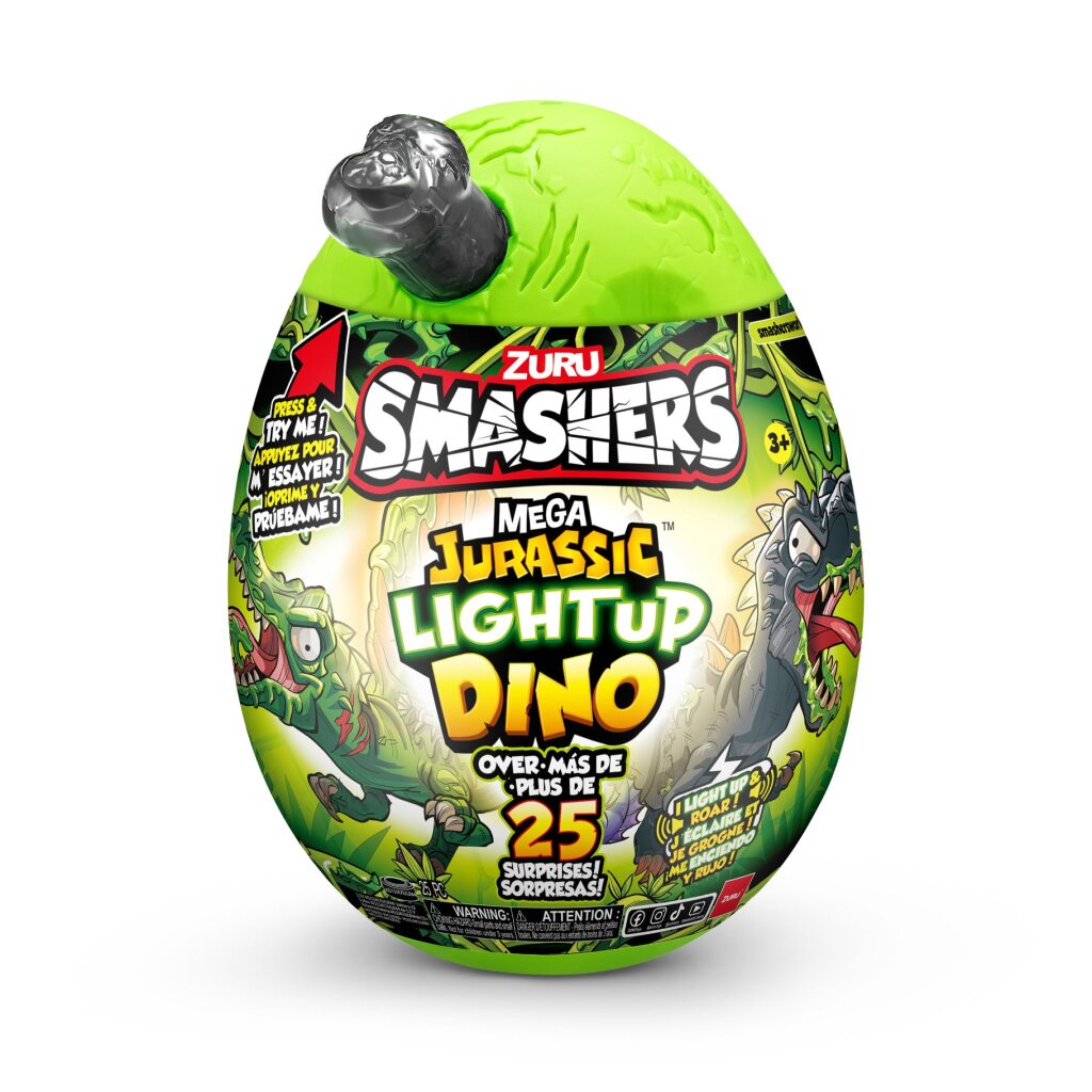 Zuru zuru smashers mega jurassic light-up dino