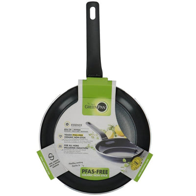 Greenpan essence koekenpan met keramische antikleeflaag - pfas vrij - ø 26cm
