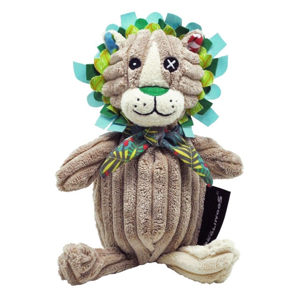 Knuffel, jélékros de leeuw. 17 cm zitten