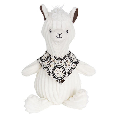 Knuffel in koker, de jonge lama 33 cm