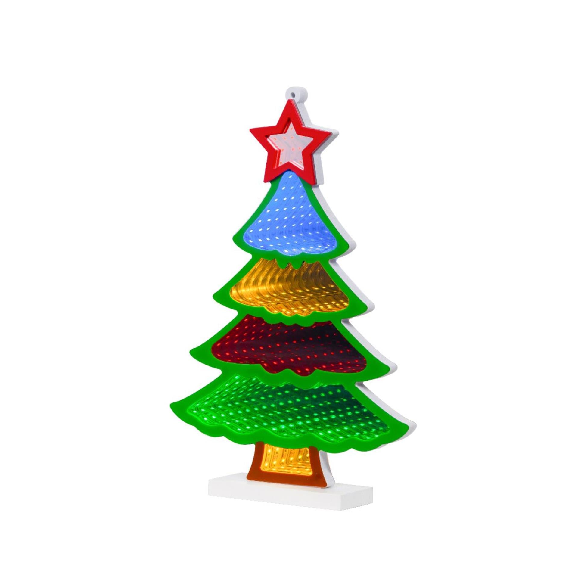 Lumineo infinity lights kerstboom led 21,5x32cm