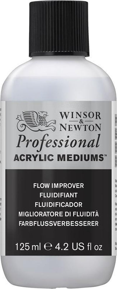 Winsor newton 3030937 professional acrylic medium 125ml flow improver