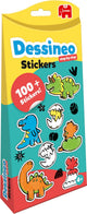 Jumbo dessineo stickers theme pack - dino's, 4y+