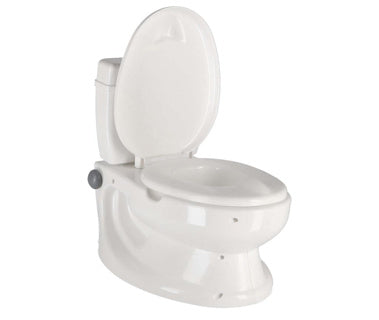 Dolu educatief kinder toilet met geluid wit