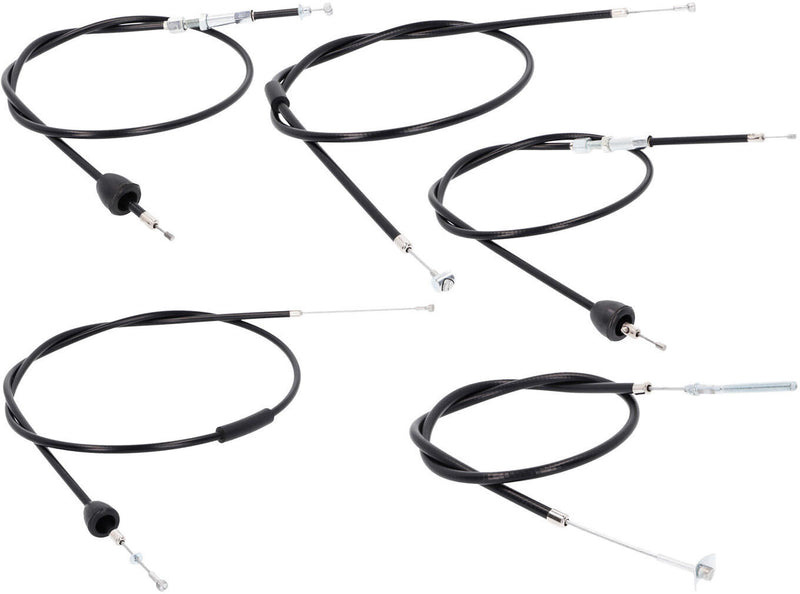 101 octane bowden kabelset bowden cable set 101.octa 5tlg sw