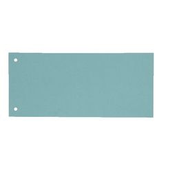Scheidingsstroken kangaro karton 180g m2 22,5 x 12cm blauw 2-gaats rechthoekig