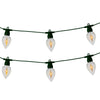 Lumineo led partylight fireflame effect l350cm outdoor startset