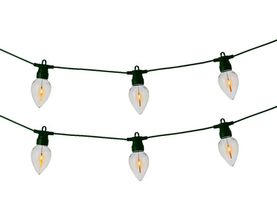 Lumineo led partylight fireflame effect l350cm outdoor startset