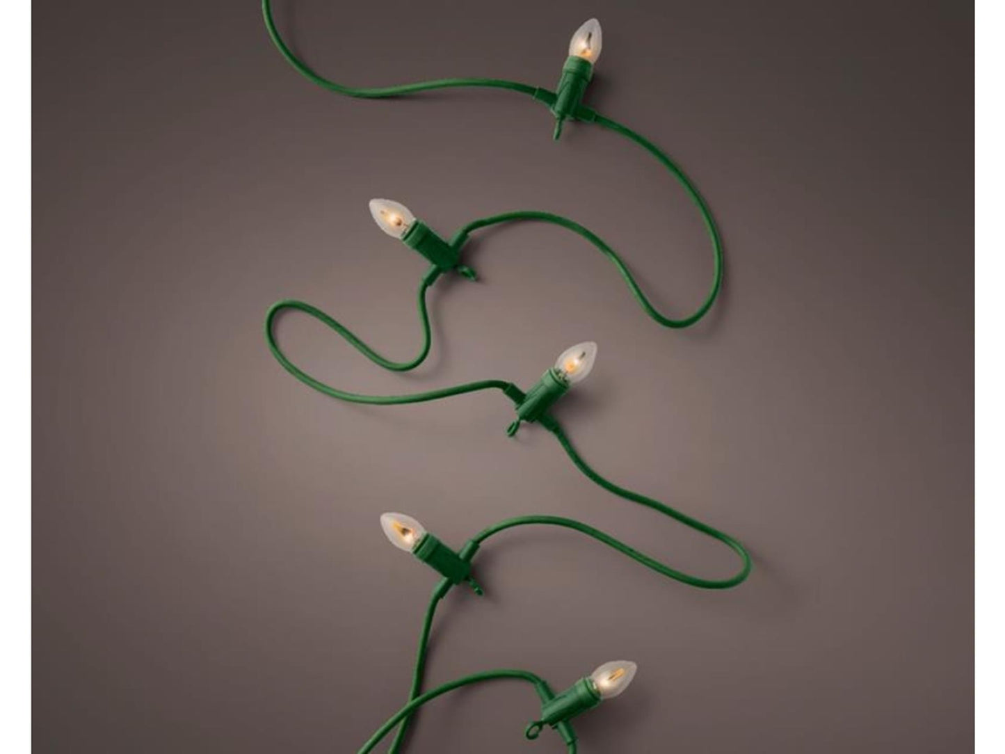 Lumineo vlamverlichting 10lamps 396cm