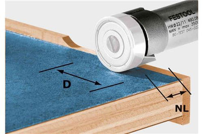 Festool accessoires festool kantenfrees hw kls d22 8-ofk