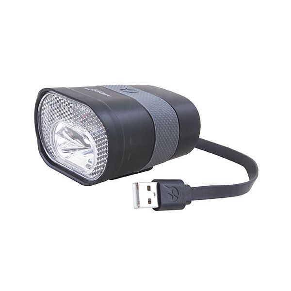 koplamp Axendo 40 Lux USB-oplaadbaar 65 mm zwart