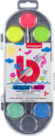 Bruynzeel waterverfset kids metallic en neon