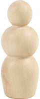 Creativ company cc houten figuur zandlopervorm 7,5 cm 5 stuks