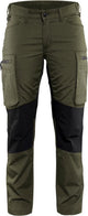 Blåkläder blaklader dames service werkbroek stretch 7159-1845 - vrouwen - leger zwart - 42