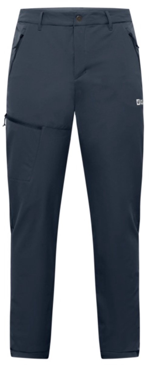 Jack wolfskin pico trail pants men - outdoorbroek - heren - blauw - maat 52