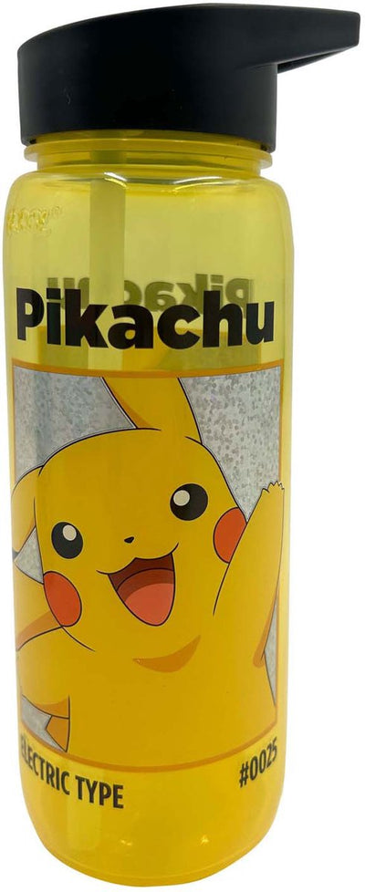 Pokémon pikachu drinkfles geel - 600 ml. met drinktuit
