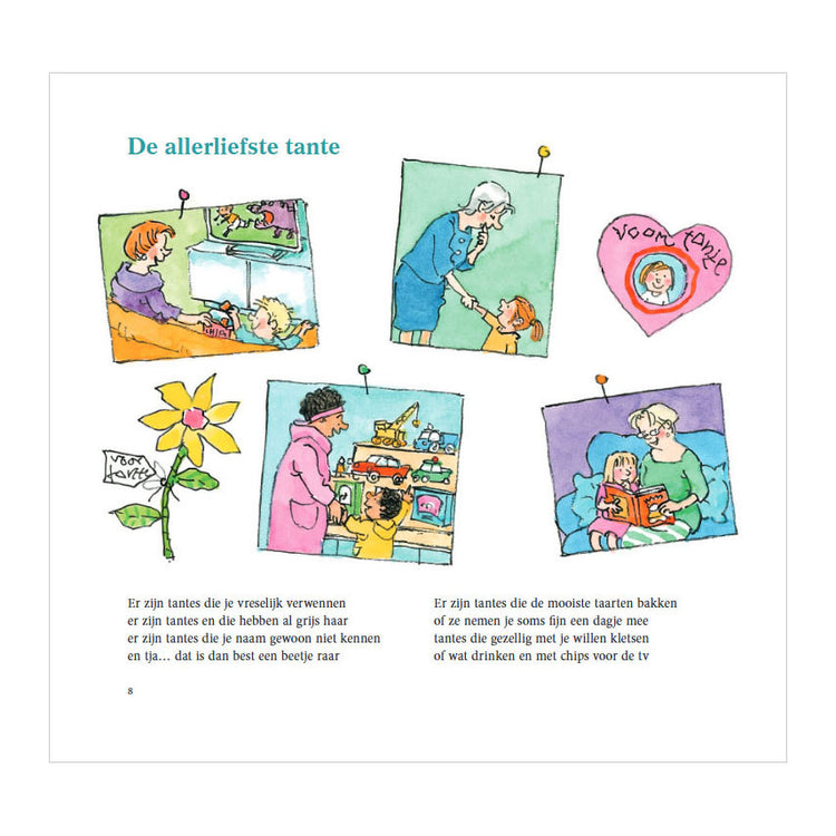 Centraal boekhuis het voorleesboek voor de allerliefste tante!