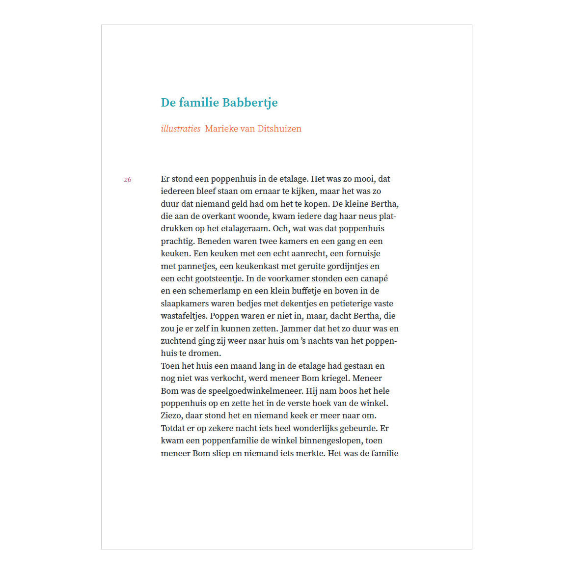 Centraal boekhuis het kleine annie m.g. schmidt voorleesboek